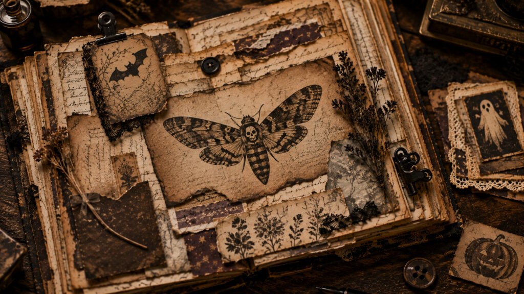 Three small things that make Halloween pages look expensive: