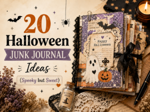 20 Halloween Junk Journal Ideas (Spooky but Sweet)