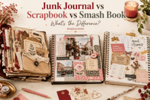 Junk Journal vs Scrapbook vs Smash Book: What's the Difference?