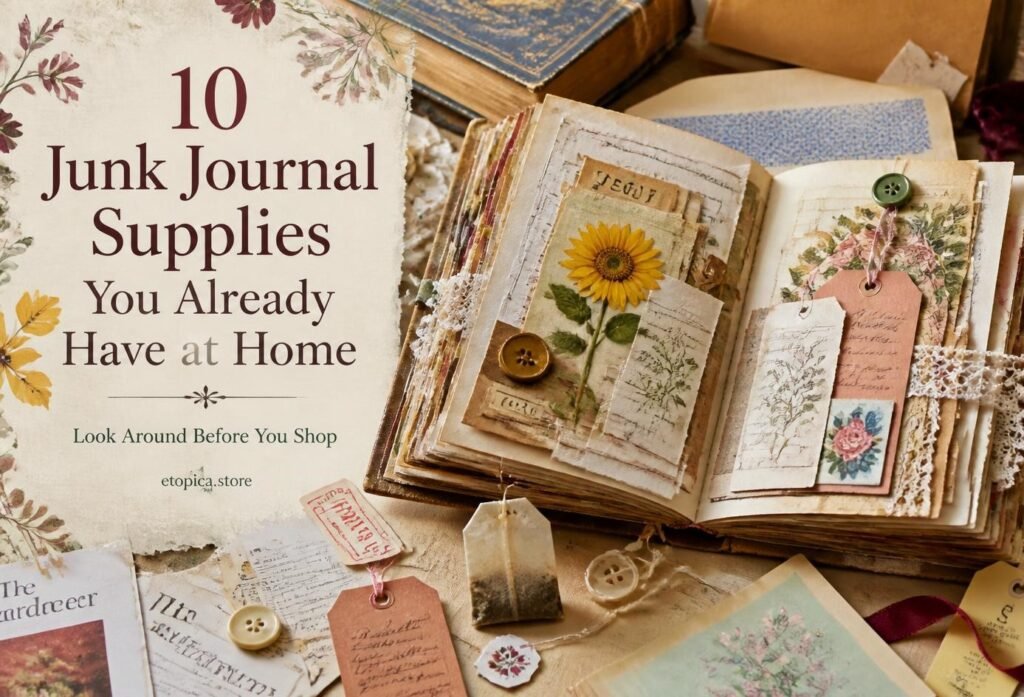 junk journal supplies