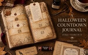 halloween countdown journal