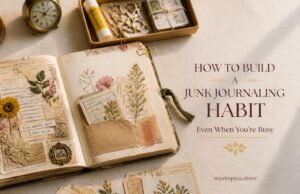 HOW TO BUILD A JUNK JOURNALING HABIT